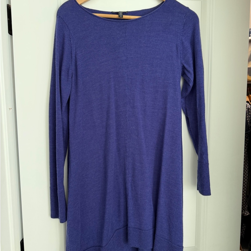 Eileen Fisher Blue/Purple Merino Tunic